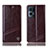 Coque Portefeuille Livre Cuir Etui Clapet H06P pour Oppo Reno7 Pro 5G Marron