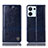 Coque Portefeuille Livre Cuir Etui Clapet H06P pour Oppo Reno9 5G Bleu