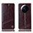 Coque Portefeuille Livre Cuir Etui Clapet H06P pour Xiaomi Mi 12S Ultra 5G Marron