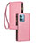 Coque Portefeuille Livre Cuir Etui Clapet H06X pour Motorola Moto G Stylus (2023) 4G Or Rose