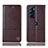 Coque Portefeuille Livre Cuir Etui Clapet H07P pour Motorola Moto Edge 30 Pro 5G Marron