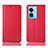 Coque Portefeuille Livre Cuir Etui Clapet H07P pour Oppo A1x 5G Rouge