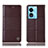 Coque Portefeuille Livre Cuir Etui Clapet H07P pour Oppo A78 4G Marron