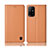 Coque Portefeuille Livre Cuir Etui Clapet H07P pour Oppo A95 5G Orange