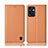 Coque Portefeuille Livre Cuir Etui Clapet H07P pour Oppo Reno7 SE 5G Orange