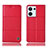 Coque Portefeuille Livre Cuir Etui Clapet H07P pour Oppo Reno9 Pro 5G Rouge