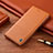 Coque Portefeuille Livre Cuir Etui Clapet H07P pour Samsung Galaxy A9s Orange