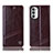 Coque Portefeuille Livre Cuir Etui Clapet H09P pour Motorola Moto Edge (2022) 5G Marron