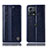 Coque Portefeuille Livre Cuir Etui Clapet H09P pour Motorola Moto S30 Pro 5G Bleu
