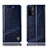 Coque Portefeuille Livre Cuir Etui Clapet H09P pour OnePlus Nord N200 5G Bleu