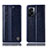 Coque Portefeuille Livre Cuir Etui Clapet H09P pour OnePlus Nord N300 5G Bleu