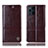 Coque Portefeuille Livre Cuir Etui Clapet H09P pour Oppo Find X3 5G Marron