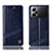 Coque Portefeuille Livre Cuir Etui Clapet H09P pour Oppo K10 Pro 5G Bleu