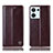 Coque Portefeuille Livre Cuir Etui Clapet H09P pour Oppo Reno9 5G Marron