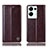 Coque Portefeuille Livre Cuir Etui Clapet H09P pour Oppo Reno9 Pro+ Plus 5G Marron