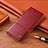 Coque Portefeuille Livre Cuir Etui Clapet H09P pour Samsung Galaxy Note 20 Ultra 5G Rouge