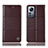 Coque Portefeuille Livre Cuir Etui Clapet H09P pour Xiaomi Mi 12 Pro 5G Marron