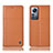 Coque Portefeuille Livre Cuir Etui Clapet H09P pour Xiaomi Mi 12X 5G Orange