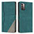 Coque Portefeuille Livre Cuir Etui Clapet H09X pour Nokia G11 Vert