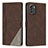 Coque Portefeuille Livre Cuir Etui Clapet H09X pour Nokia G60 5G Marron