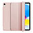 Coque Portefeuille Livre Cuir Etui Clapet H10 pour Apple iPad 10.9 (2022) Or Rose