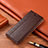 Coque Portefeuille Livre Cuir Etui Clapet H10 pour Apple iPhone 13 Marron