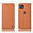 Coque Portefeuille Livre Cuir Etui Clapet H10P pour Motorola Moto G50 5G Orange