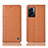 Coque Portefeuille Livre Cuir Etui Clapet H10P pour OnePlus Nord N300 5G Orange