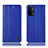 Coque Portefeuille Livre Cuir Etui Clapet H10P pour Oppo A54 5G Bleu