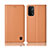 Coque Portefeuille Livre Cuir Etui Clapet H10P pour Oppo A93 5G Orange