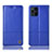 Coque Portefeuille Livre Cuir Etui Clapet H10P pour Oppo Find X3 5G Bleu