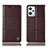 Coque Portefeuille Livre Cuir Etui Clapet H10P pour Oppo K10X 5G Marron