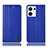 Coque Portefeuille Livre Cuir Etui Clapet H10P pour Oppo Reno8 5G Bleu