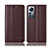 Coque Portefeuille Livre Cuir Etui Clapet H10P pour Xiaomi Mi 12 5G Marron