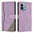 Coque Portefeuille Livre Cuir Etui Clapet H10X pour Motorola Moto G 5G (2023) Violet