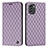 Coque Portefeuille Livre Cuir Etui Clapet H10X pour Nokia G60 5G Violet