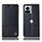 Coque Portefeuille Livre Cuir Etui Clapet H11P pour Motorola Moto Edge X30 Pro 5G Noir