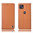 Coque Portefeuille Livre Cuir Etui Clapet H11P pour Motorola Moto G50 5G Orange