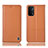 Coque Portefeuille Livre Cuir Etui Clapet H11P pour Oppo A93 5G Orange