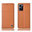 Coque Portefeuille Livre Cuir Etui Clapet H11P pour Oppo Find X5 Lite 5G Orange