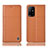 Coque Portefeuille Livre Cuir Etui Clapet H11P pour Oppo Reno5 Z 5G Orange