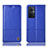 Coque Portefeuille Livre Cuir Etui Clapet H11P pour Oppo Reno7 Lite 5G Bleu