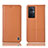 Coque Portefeuille Livre Cuir Etui Clapet H11P pour Oppo Reno7 Lite 5G Orange