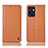 Coque Portefeuille Livre Cuir Etui Clapet H11P pour Oppo Reno7 SE 5G Orange