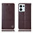 Coque Portefeuille Livre Cuir Etui Clapet H11P pour Oppo Reno9 5G Marron