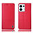 Coque Portefeuille Livre Cuir Etui Clapet H11P pour Oppo Reno9 Pro 5G Rouge