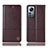 Coque Portefeuille Livre Cuir Etui Clapet H11P pour Xiaomi Mi 12 Lite 5G Marron