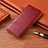 Coque Portefeuille Livre Cuir Etui Clapet H12 pour Apple iPhone 13 Mini Rouge