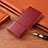 Coque Portefeuille Livre Cuir Etui Clapet H14 pour Apple iPhone 13 Mini Rouge