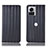 Coque Portefeuille Livre Cuir Etui Clapet H15P pour Motorola Moto Edge X30 Pro 5G Noir